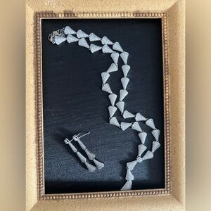 Elegant Silver Jewelry Set